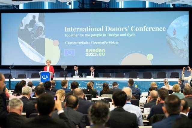 Participation of Ursula von der Leyen, to the Donors' Conference for the people of Türkiye and Syria affected by the earthquake