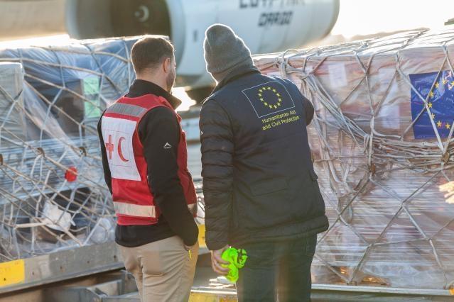 EU Humanitarian air bridge to Egypt