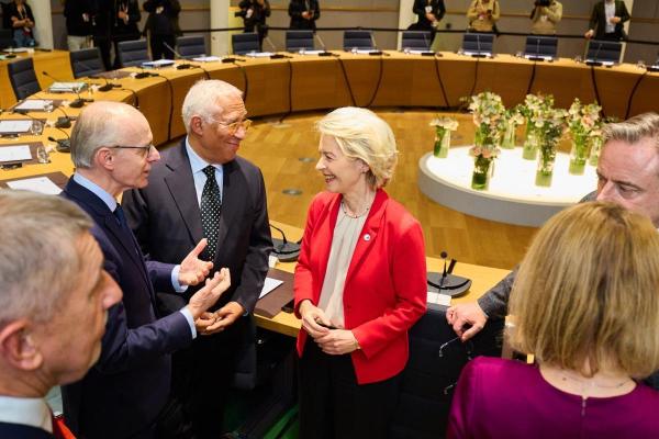Participation of Ursula von der Leyen, President of the European Commission, in informal European Council meeting
