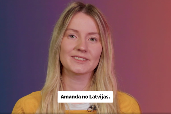 Amanda from Latvia