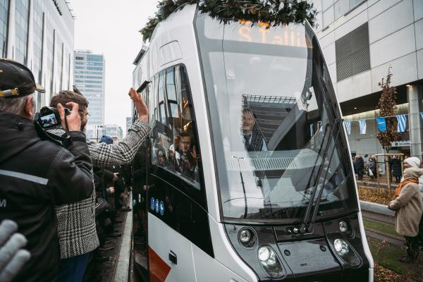 Tallinn Old Port tram line