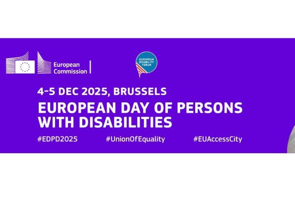 European Day of Persons with Disabilities 2025 banner