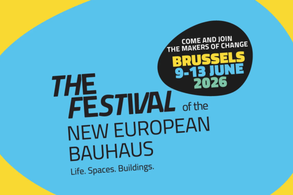 The Festival of the New European Bauhaus 2026 poster